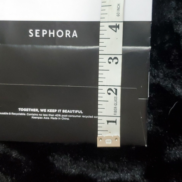 SEPHORA Luxury Black & White Striped Shopping GIFT BAGS - 5 - Empty - EC - Picture 4 of 9